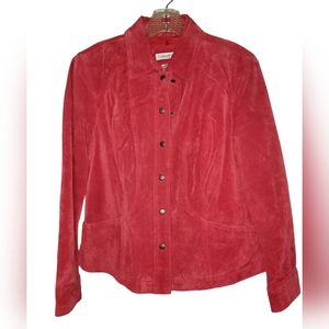 Coldwater Creek suede jacket